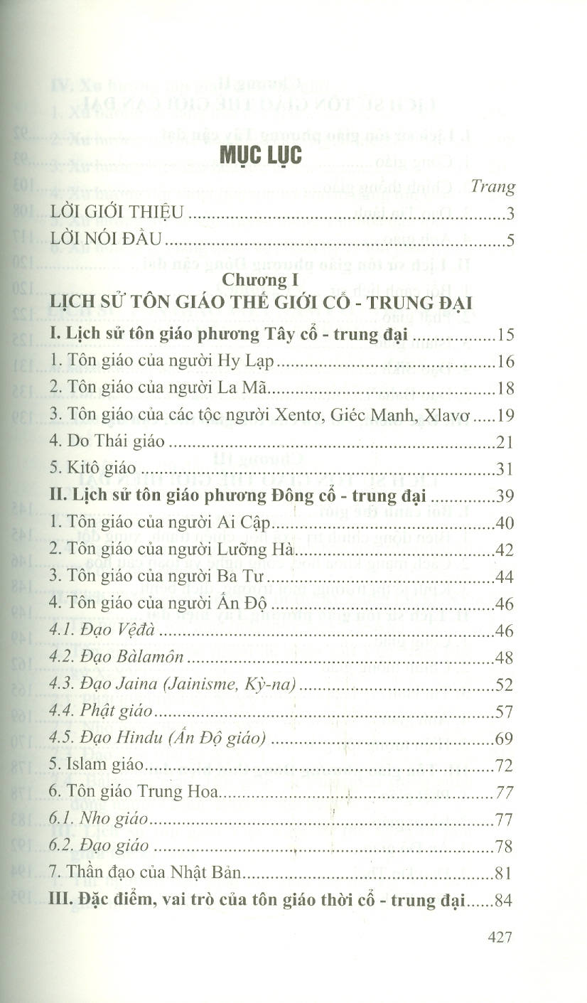 Lịch Sử Tôn Giáo Thế Giới Và Việt Nam (Tái bản năm 2024) - PGS. TS. Nguyễn Phú Lợi