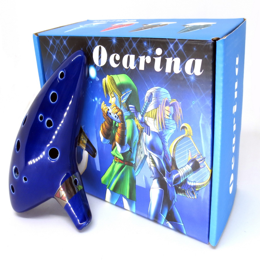 Sáo Đất Ocarina 12 Lỗ Cosplay Zelda Game