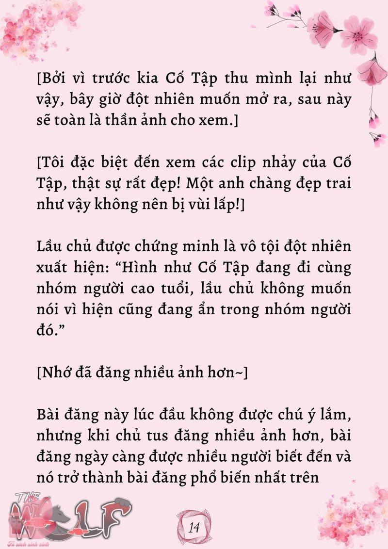 xuyên không vào nhóm nhạc nam 200 người chapter 7 14