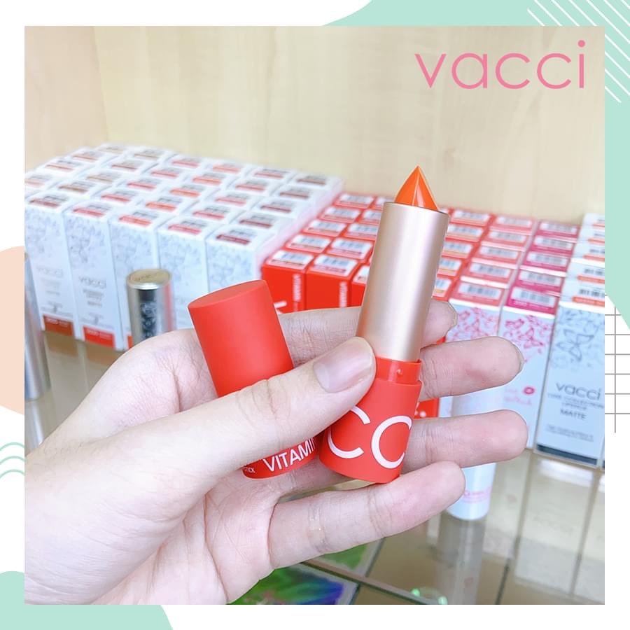 Son dưỡng có màu lâu phai cao cấp Vacci Vitamin Tint Lipstick