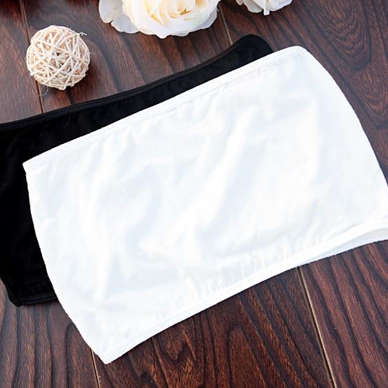 Áo quây ngực croptop bra nhún CHERRY màu trơn cho nữ V051