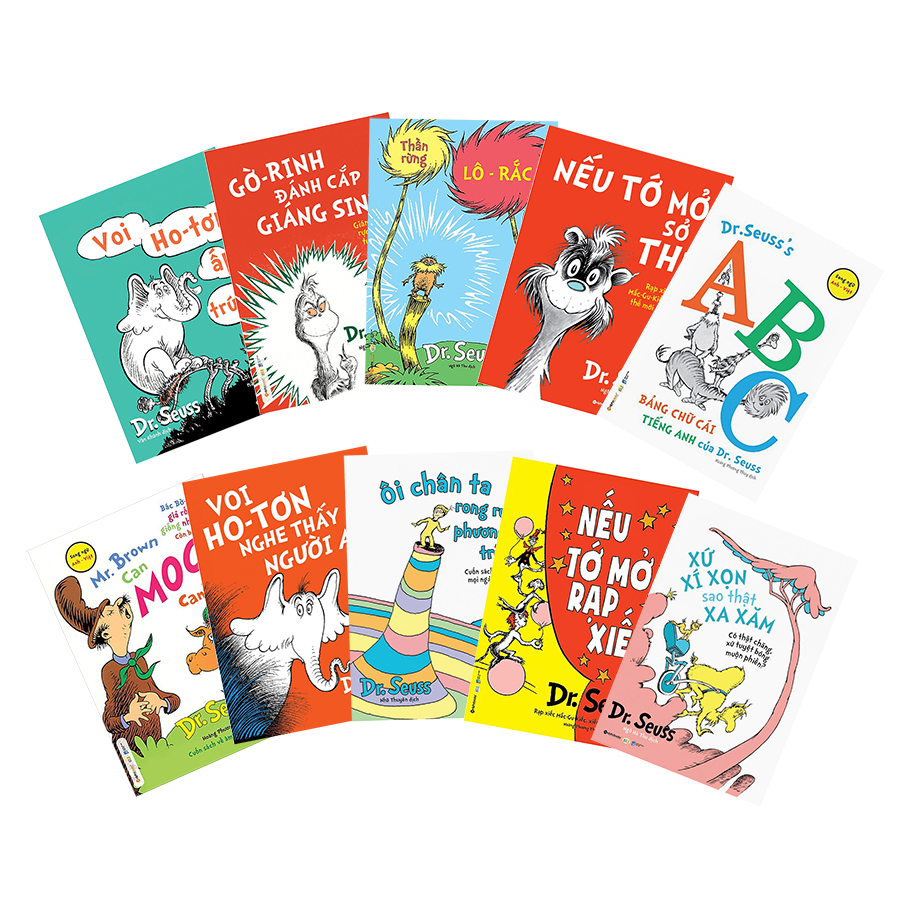 Combo Quà Tặng Từ Dr. Seuss (10 Tập)