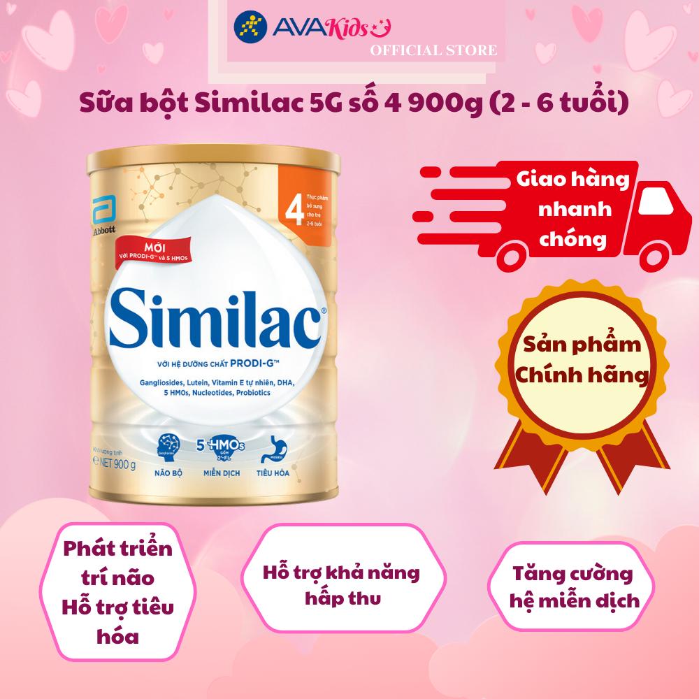 Sữa bột Similac 5G số 4 900g (2 - 6 tuổi)