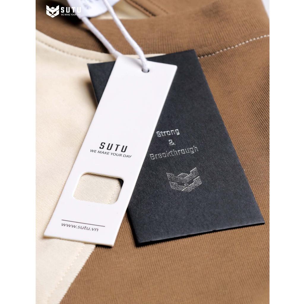 Áo thun unisex nam nữ Local Brand RAGLAN SUTU Basic, hình in cao cấp, form rộng oversize chất liệu 100% Cotton | A4E
