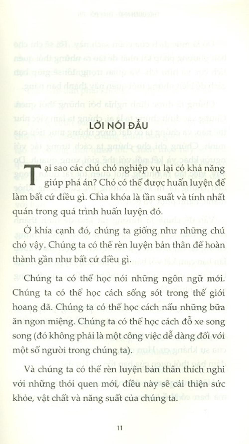 Thói Quen Nhỏ Thay Đổi Lớn