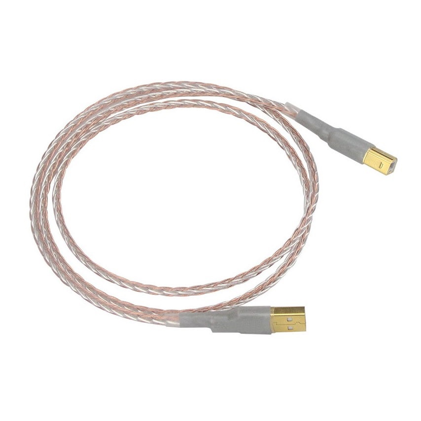 SOAIY Cáp Âm Thanh HiFi Lõi Đồng Bạc Oxy 8N Dài 1,5m - Hàng Nhập Khẩu