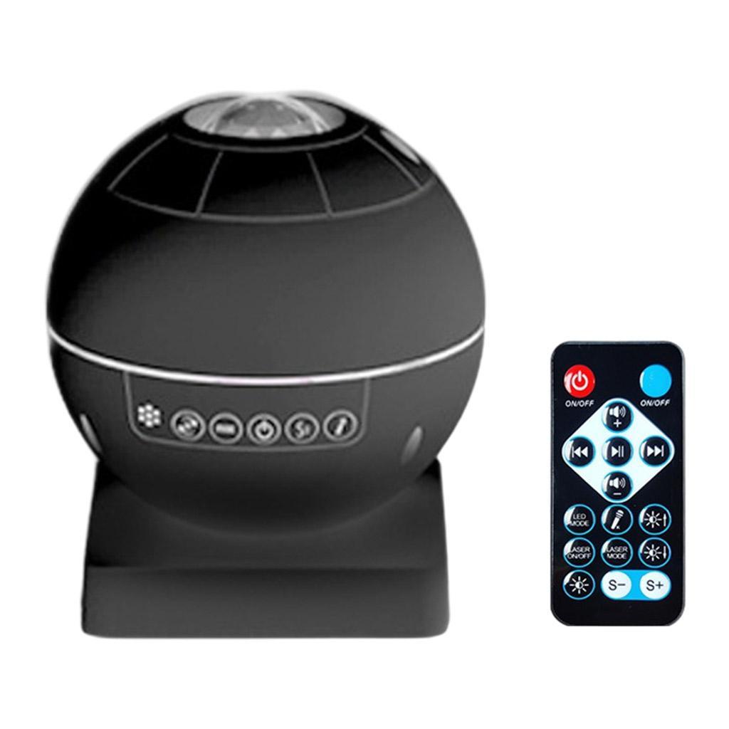 Galaxy Projector Night Light for Bedroom/Party/Home Decor for Kids Black