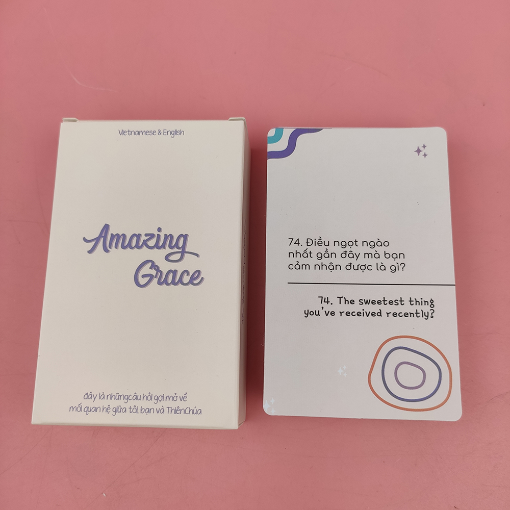 Bộ Bài Amazing Grace 40 Câu Hỏi Game Gia Đình Bạn Bè Game Cơ Đốc Game Vui