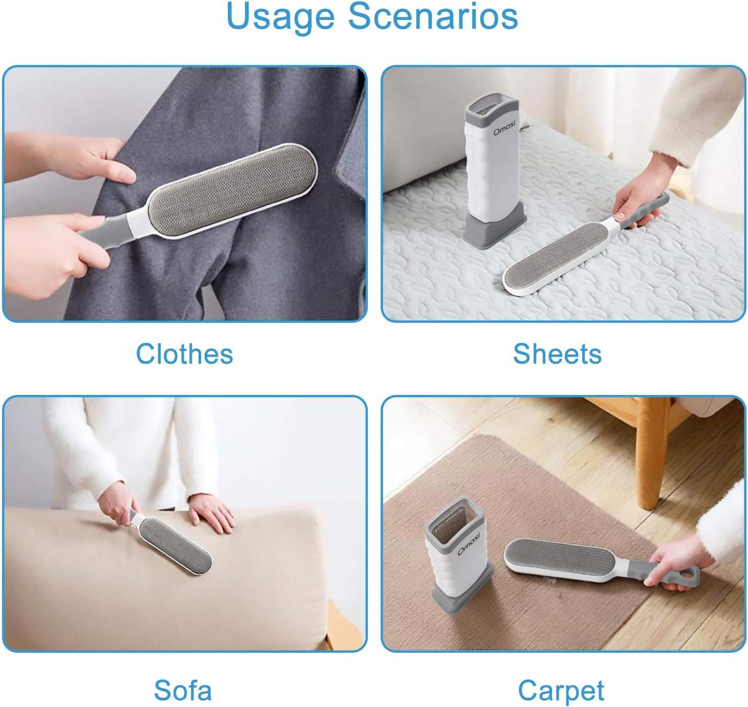 Bàn Chải Tẩy Lông Cho Thú Cưng/Mèo - Bàn Chải Tẩy Lông Cho Thú Cưng Magic Có Thể Tái Sử Dụng - Bàn Chải Làm Sạch Lông Cho Chó/Mèo Magic Pet