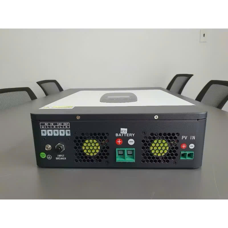 Biến Tần Hybrid Năng Lượng Mặt Trời 3200W 24V Lên 230V Sóng Sin Chuẩn Sạc Solar 80A, đèn trang trí