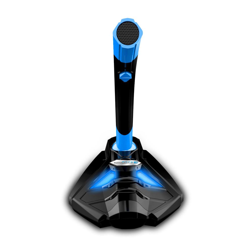 Chân đế micrô COOL COLD USB Powered Plug and Play để bàn có thể điều chỉnh với nắp đậy, có Đèn LED cho máy tính