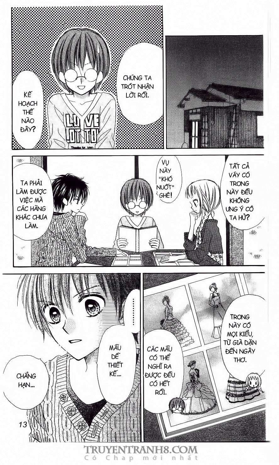 tiệm thời trang, love cotton chapter 19 10