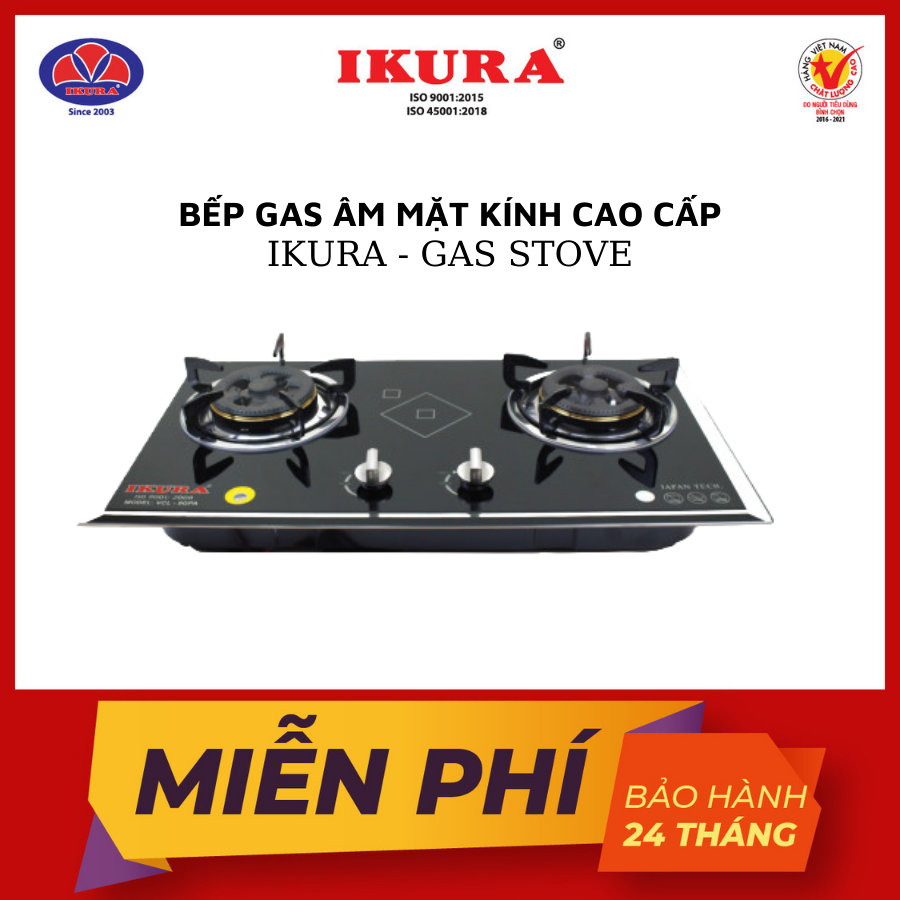 BẾP GAS ÂM - IKURA - Hàng chính Hãng