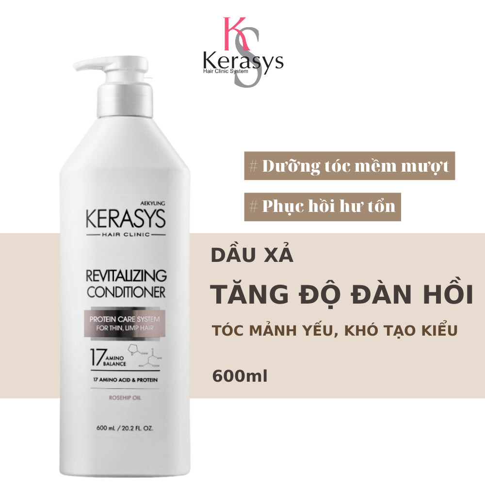 Dầu Xả Cao Cấp Cho Tóc Khô Kerasys Revitalizing Conditioner