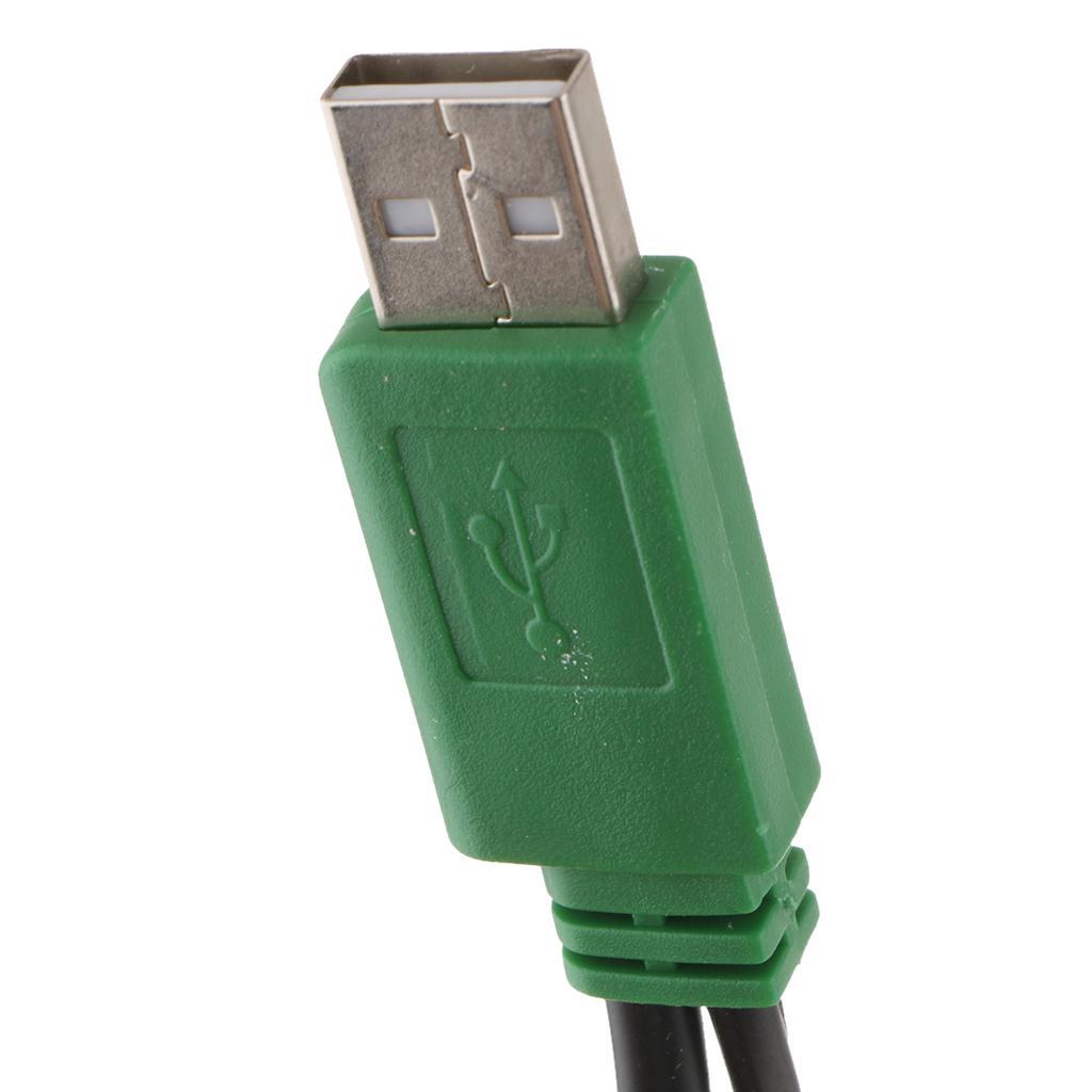 Desktop Computers Case Power Supply Reset HDD Button Switch + Dual USB Port