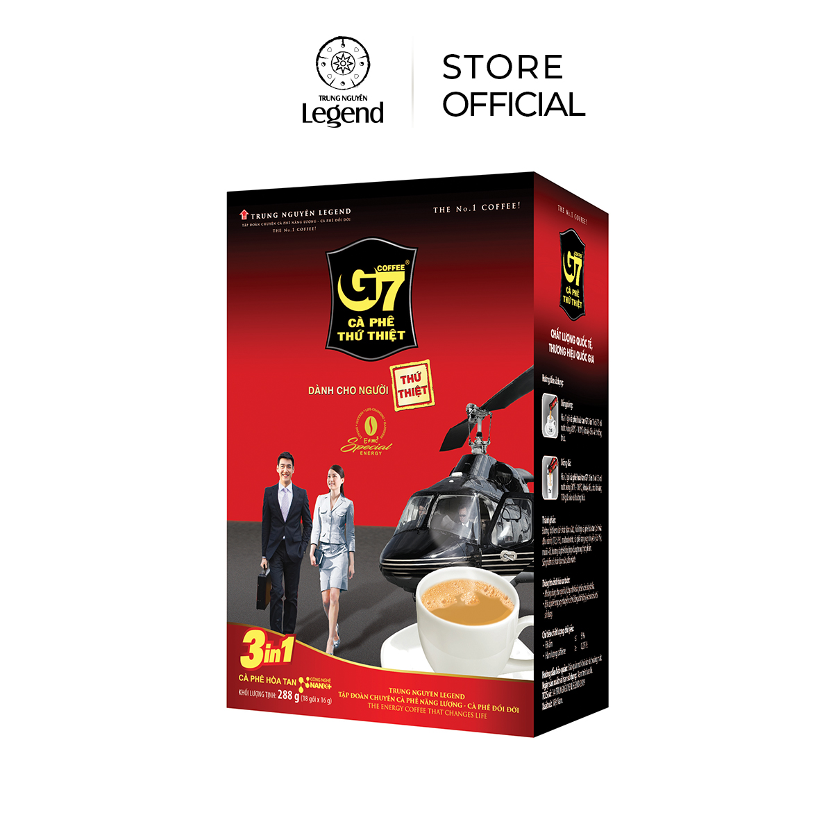 Cà Phê Sữa Hòa Tan Trung Nguyên Legend G7 3in1