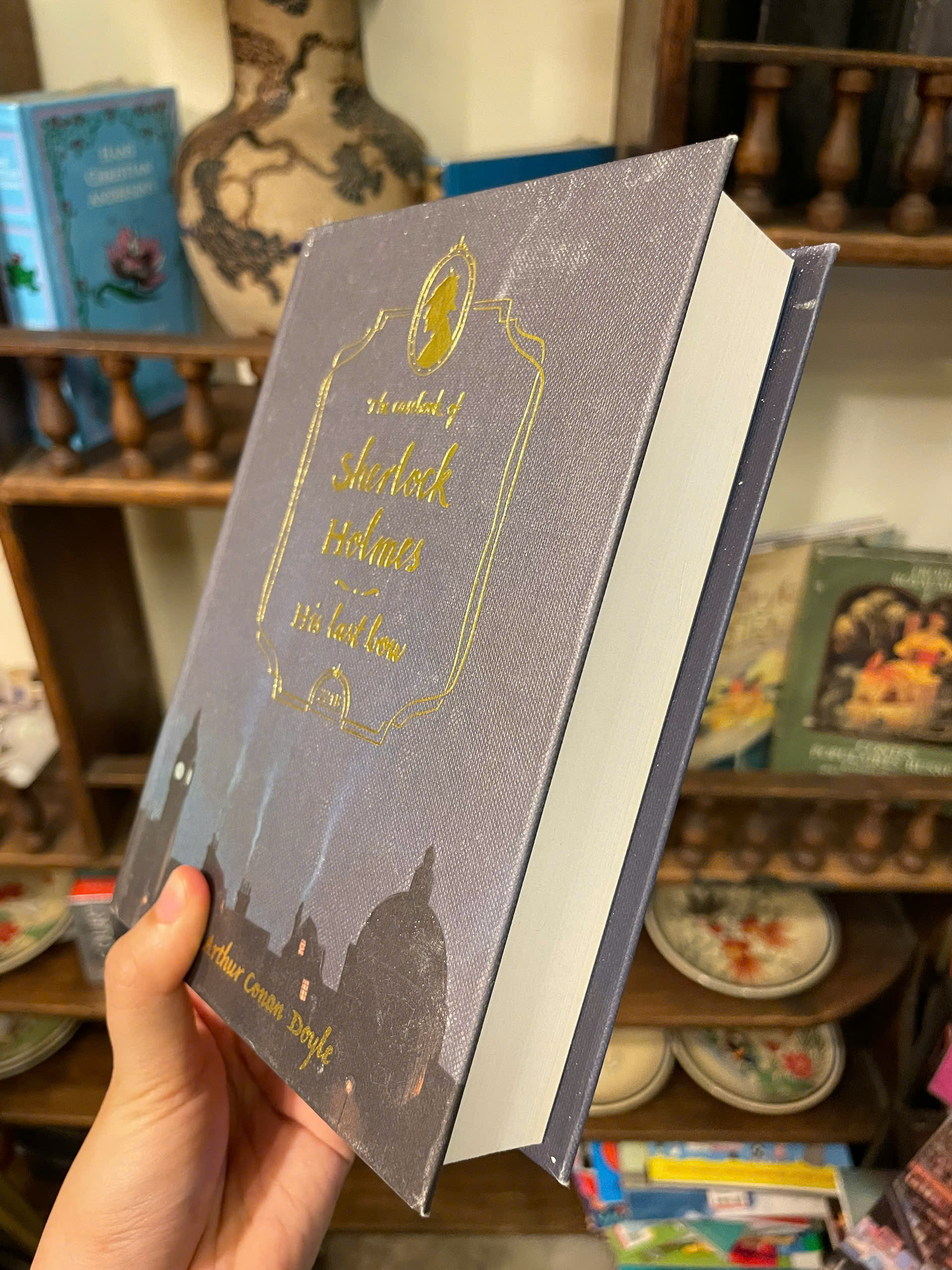 Sách - The Casebook of Sherlock Holmes &amp; His Last Bow by Arthur Conan Doyle | Sách bìa cứng