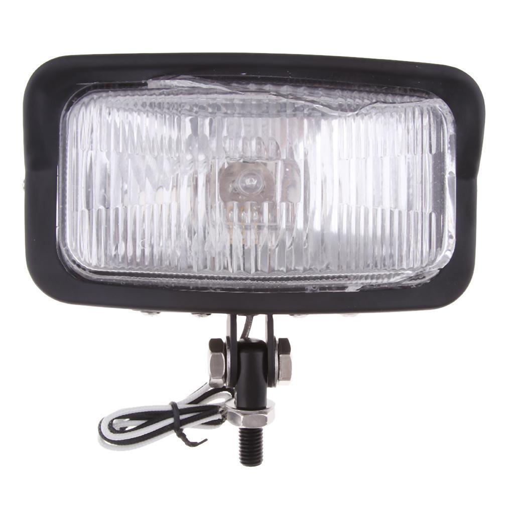 55W     Chrome     Motorcycle     6  .  5  "   Vintage     Retro     Rectangle