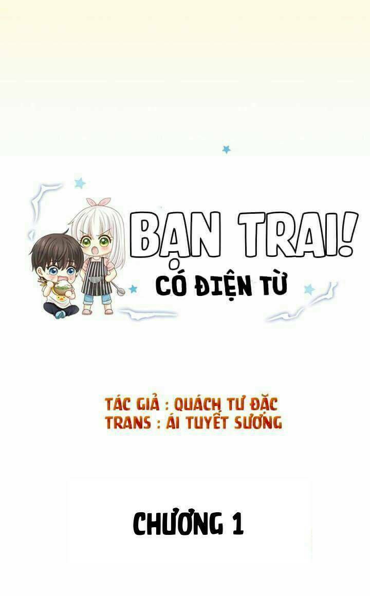 bạn trai có điện từ chapter 1 1