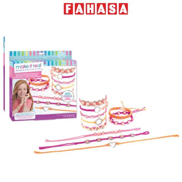Bộ Vòng Tay Nút Thắt Tình Bạn Sắc Màu - Make It Real 1318MIR