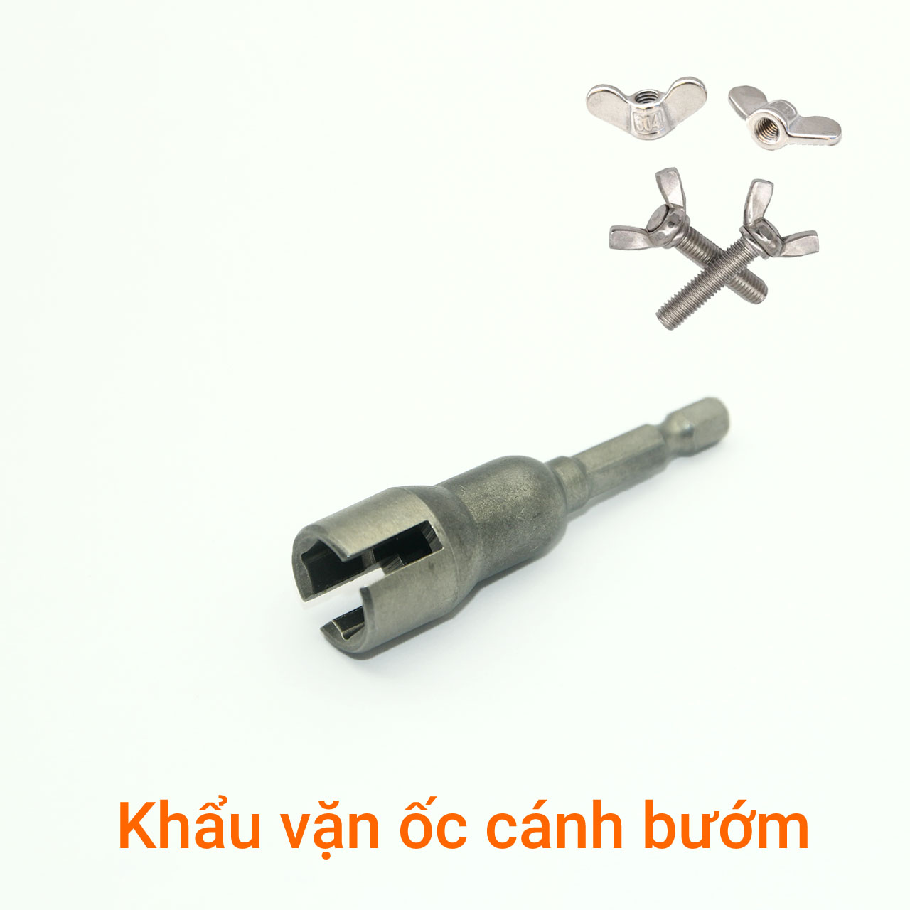 Khẩu vặn ốc cánh bướm chuôi lục