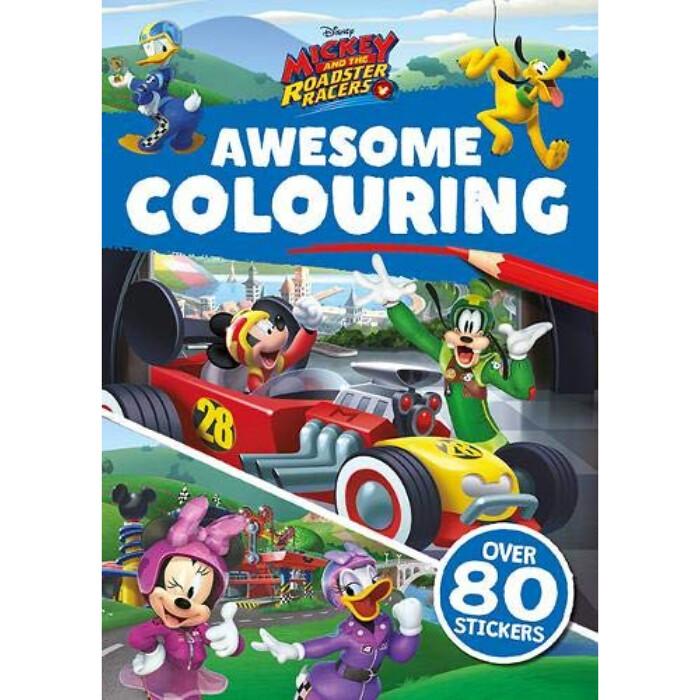 Mickey &amp; Roadster Racers Colouring Play