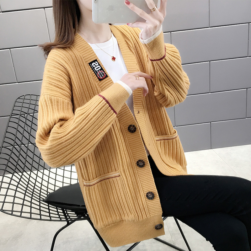 Áo len nữ cardigan chất len dày mịn freesize dưới 62kg phong cách Hàn Quốc