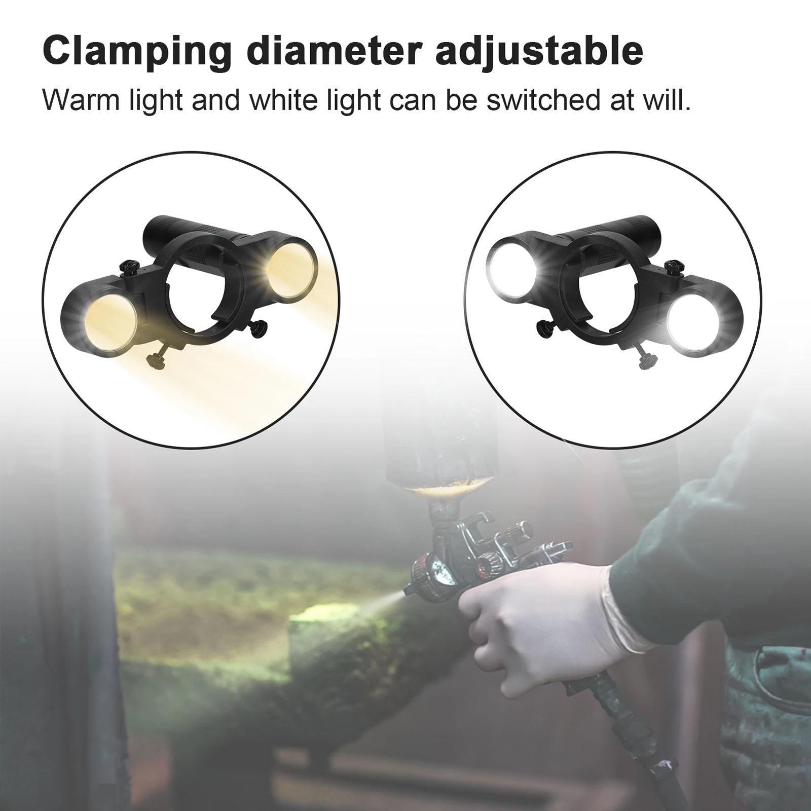 Spray Tool Lighting Spraying Auxiliary Rechargeable Light for Indoor