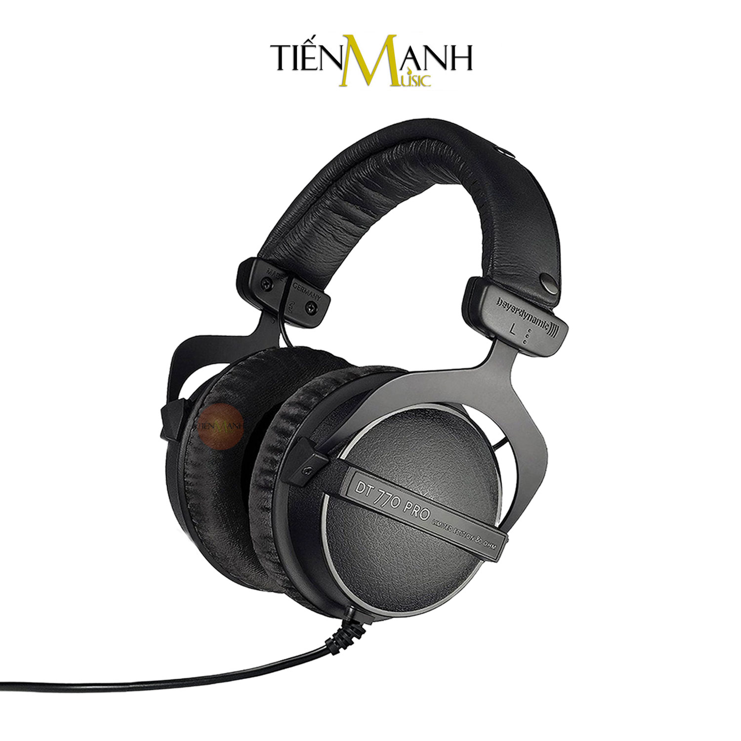 Tai Nghe Kiểm Âm Beyerdynamic DT770 Pro 32, 80, 250 Ohm - DT 770 Close Back Studio Monitor Hàng Chính Hãng - Kèm Móng Gẩy DreamMaker