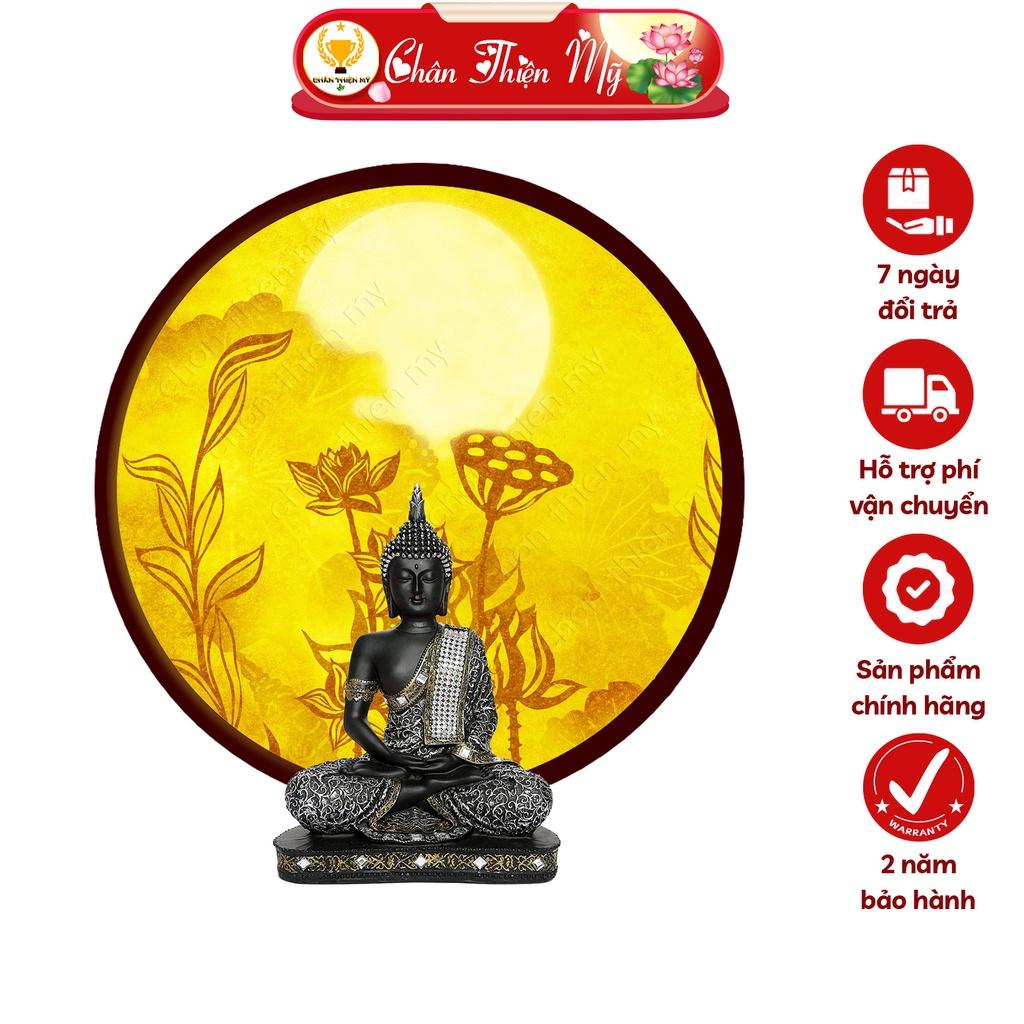 Đèn Thờ Hào Quang Phật Tranh Trúc Chỉ Tròn, Trang Trí Bàn Thờ, Hào Quang Trúc Chỉ Hoa Sen TC-HQ-155