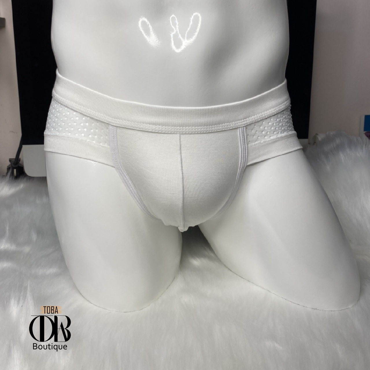 Quần lót nam Tam Giác Cotton phối Lưới TOBA Boutique thông thoáng thoải mái thời trang TBTGL01