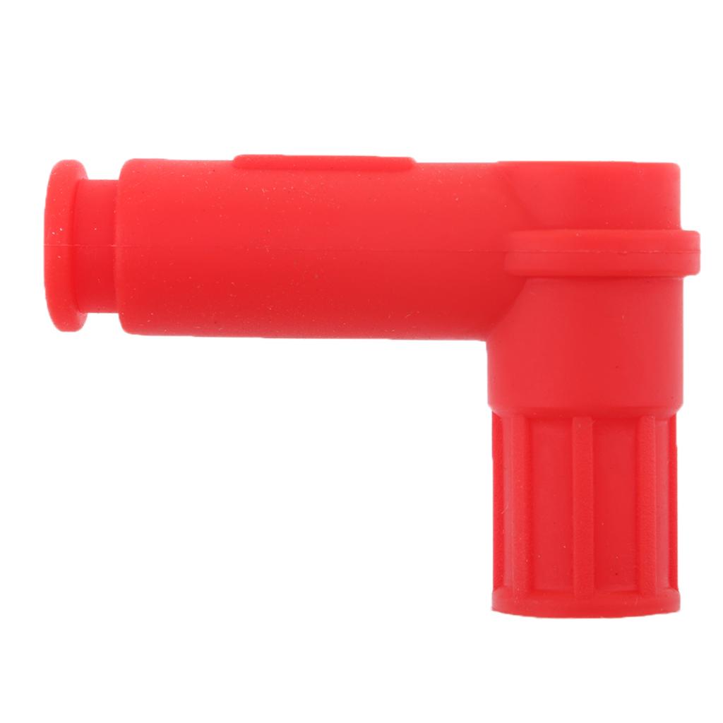Red Spark Plug Cap Cover for Quad ATV Buggy Go Kart Pit Dirt Bike