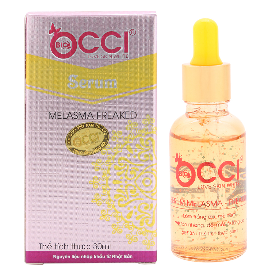 Serum Giảm Nám Tàn Nhang Đồi Mồi MelaSMa Serum - Freaked Bio-Occi SN025 30ml