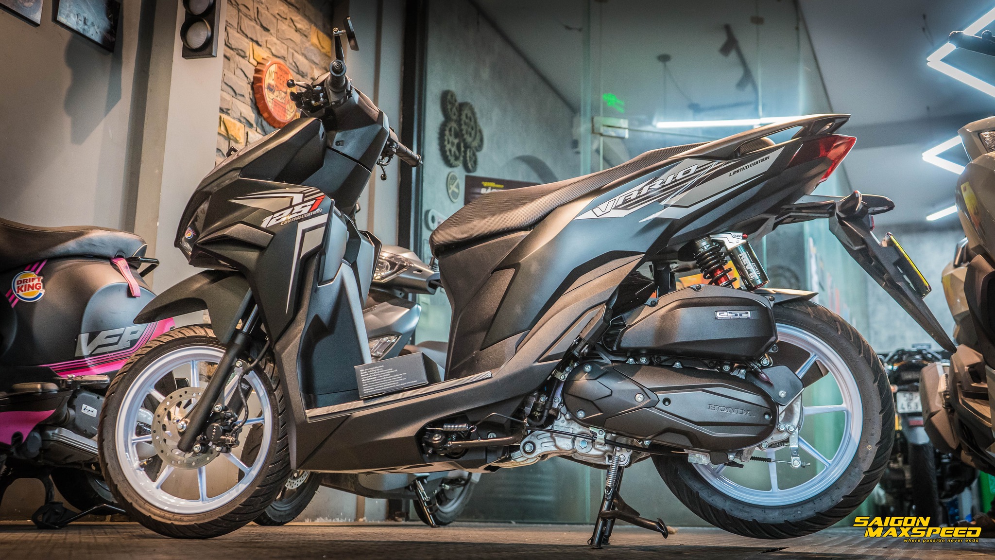 Phuộc Sau OKD Rev II Honda Vario 150/160 (chính hãng)