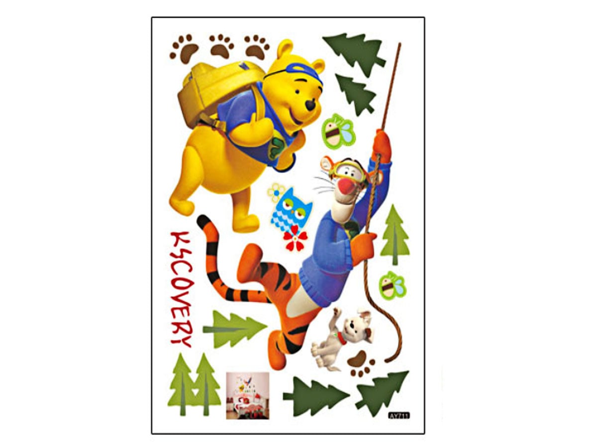 DECAL POOH ĐU DÂY