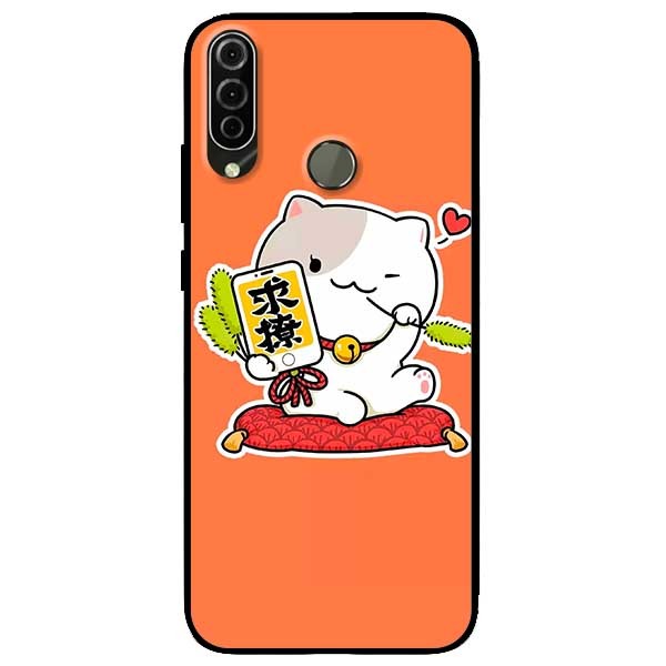 Ốp lưng dành cho Vsmart Joy 3 mẫu Mèo Vui Vẻ
