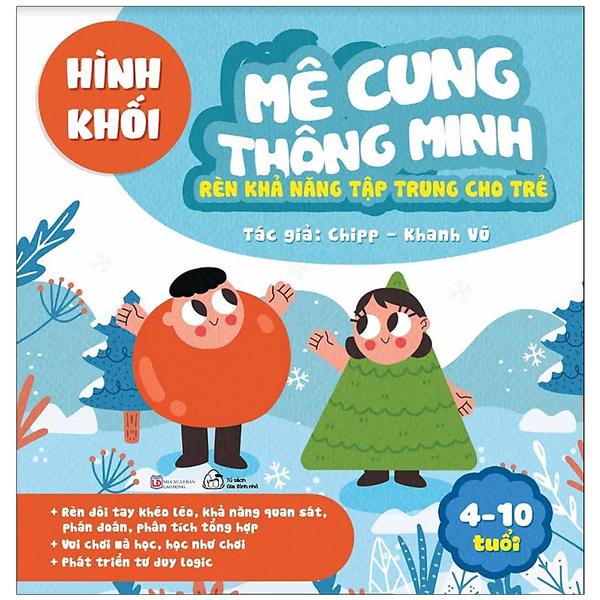 Mê Cung Thông Minh - Rèn Khả Năng Tập Trung Cho Trẻ - Hình Khối