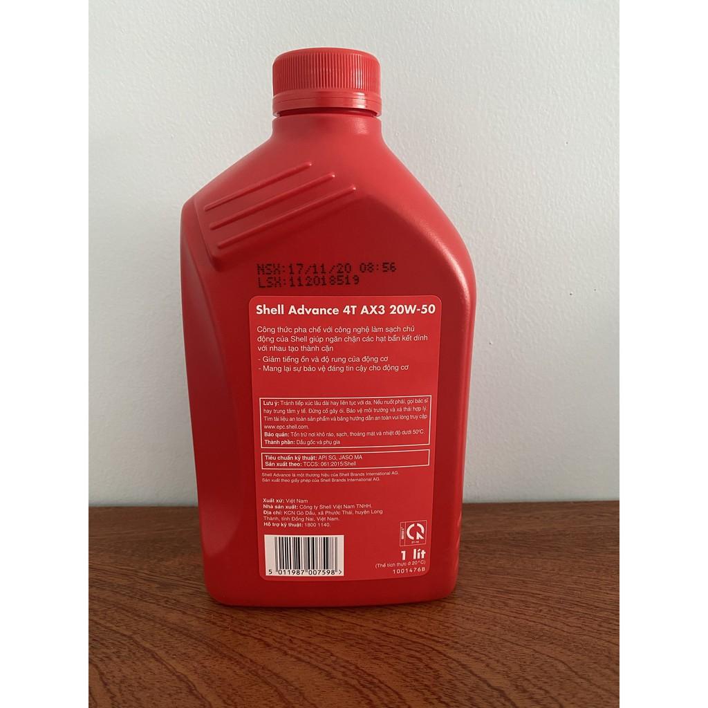 Nhớt cho xe số AX3 800ml