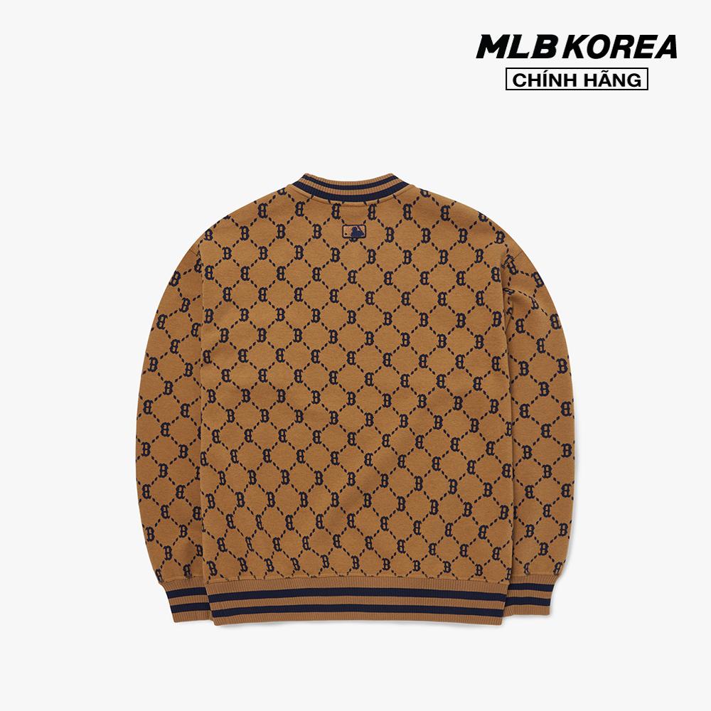 MLB - Áo sweatshirt tay dài phom suông Monogram 3AMTM0724