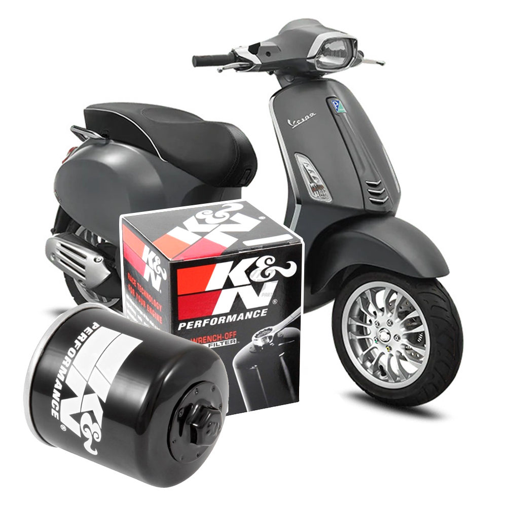 Lọc nhớt K&amp;N KN-183 cho xe VESPA , PIAGIO