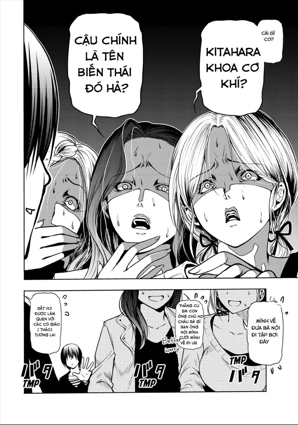 cô gái thích lặn - grand blue chapter 62.5 28