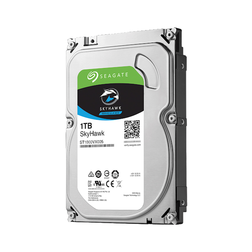 Ổ cứng Seagate Skyhawk 1TB 3.5'' ST1000VX005- HÀNG CHÍNH HÃNG