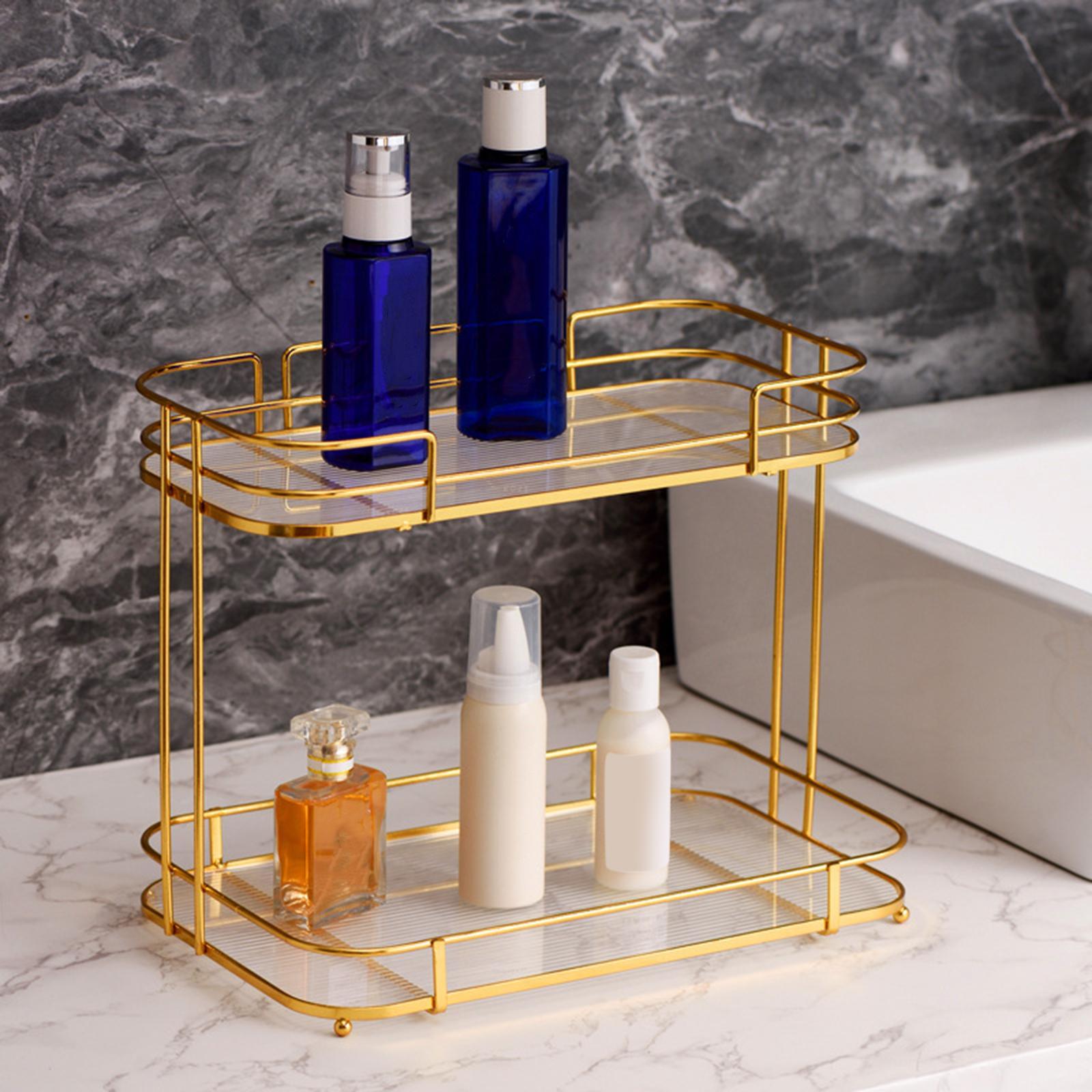 Countertop Organizer Multifunction Storage Shelf for Office Kitchen Tabletop