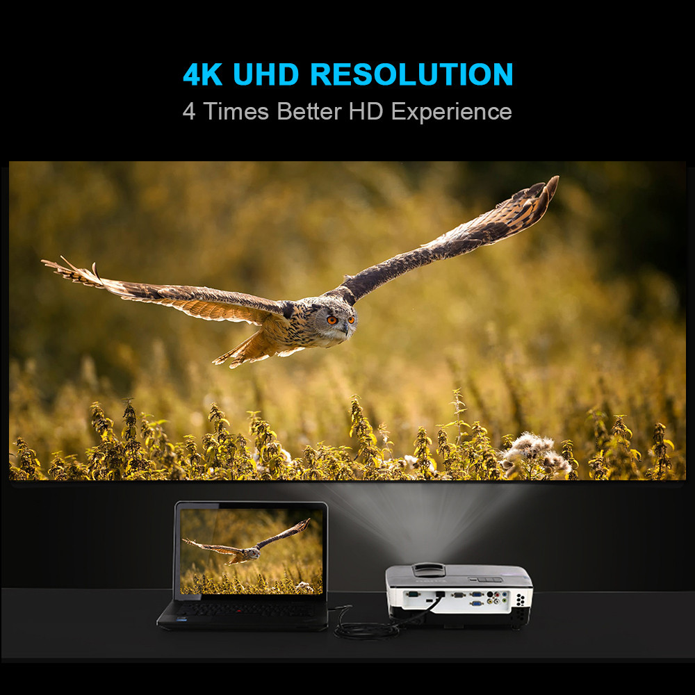 Dây cáp chuyển đổi cổng PD Type-C ra cổng HDMI chuẩn phân giải 4K dài 5m hiệu CHOETECH CH0050 cho điên thoại Macbook - Hàng chính hãng
