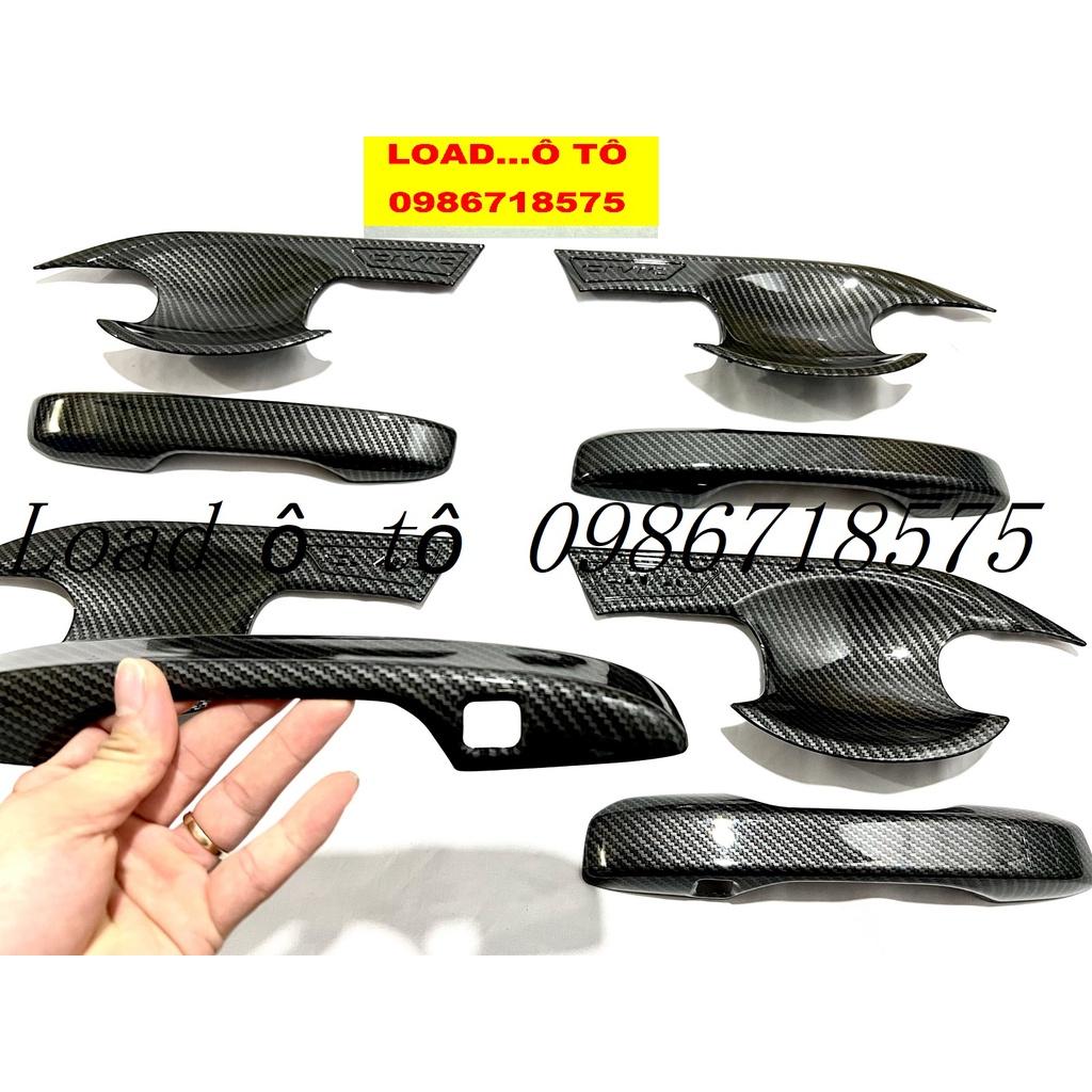 Ốp Tay Nắm, Hõm Cửa Vân Carbon Xe Honda Civic 2022-23 Mẫu Vân Carbon Cao Cấp