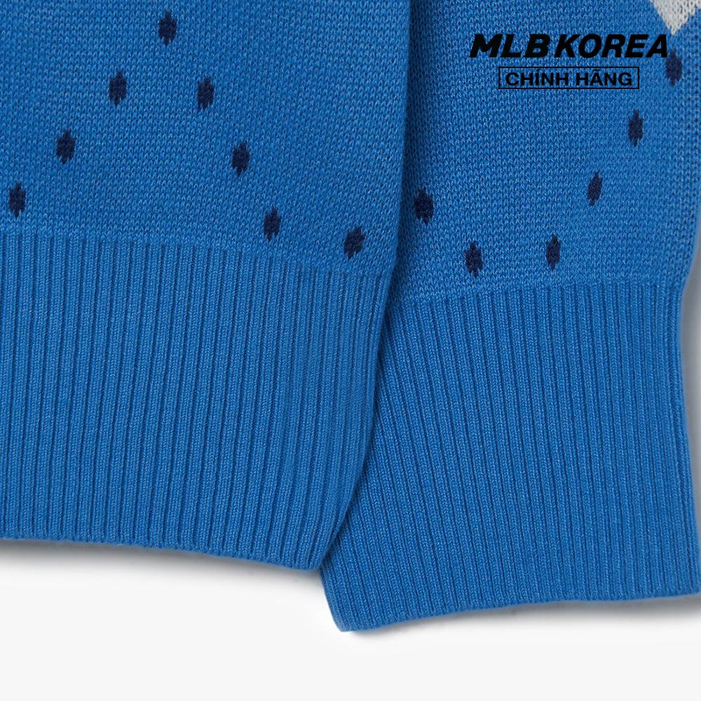 MLB - Áo sweater unisex cổ tròn tay dài Heart Overfit 3AKPH0131