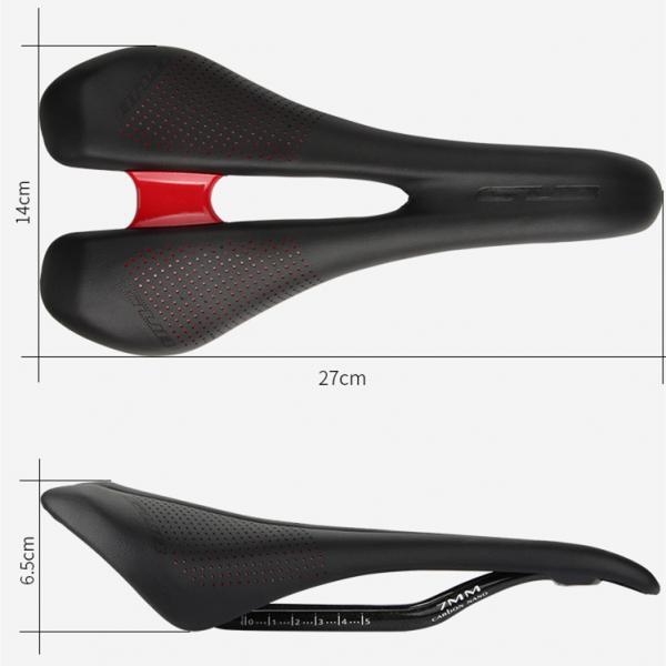 Padded Bike Saddle Comfy Lightweight Carbon Fiber Mountain Bike Bicycle Saddle Seat Universal