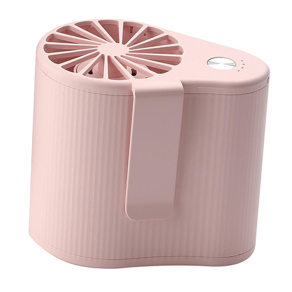 2pcs Portable Mini Fan Mobile Air Conditioning Fan 5V USB Rechargeable