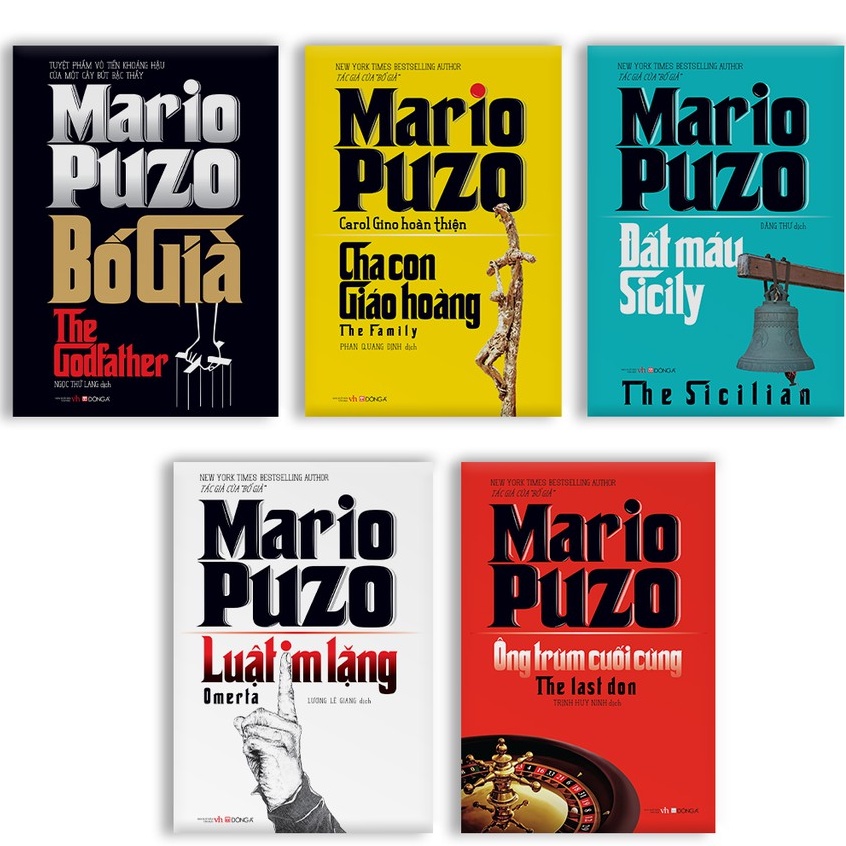 Tuyển Tập Mario Puzo (Trọn Bộ 5 Quyển)