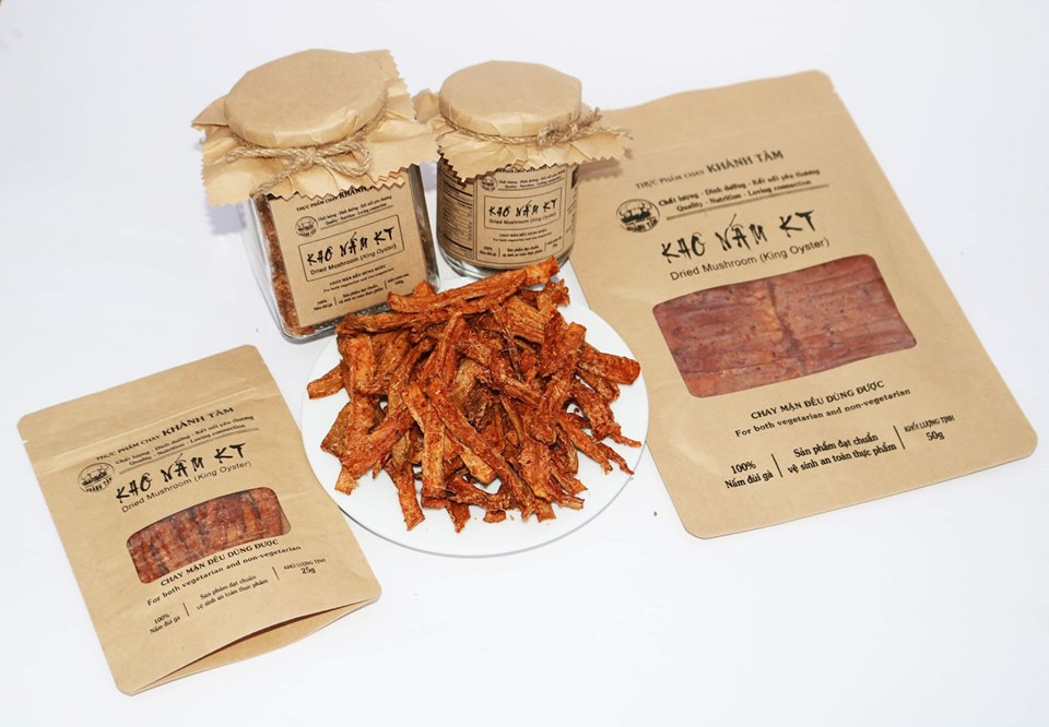 Khô Nấm KT - Khô Nấm Đùi Gà